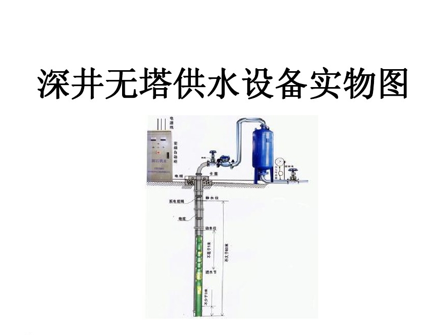 延安洛川县井泵无塔式供水设备